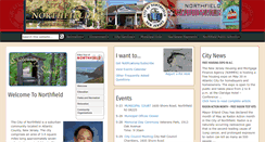 Desktop Screenshot of cityofnorthfield.org